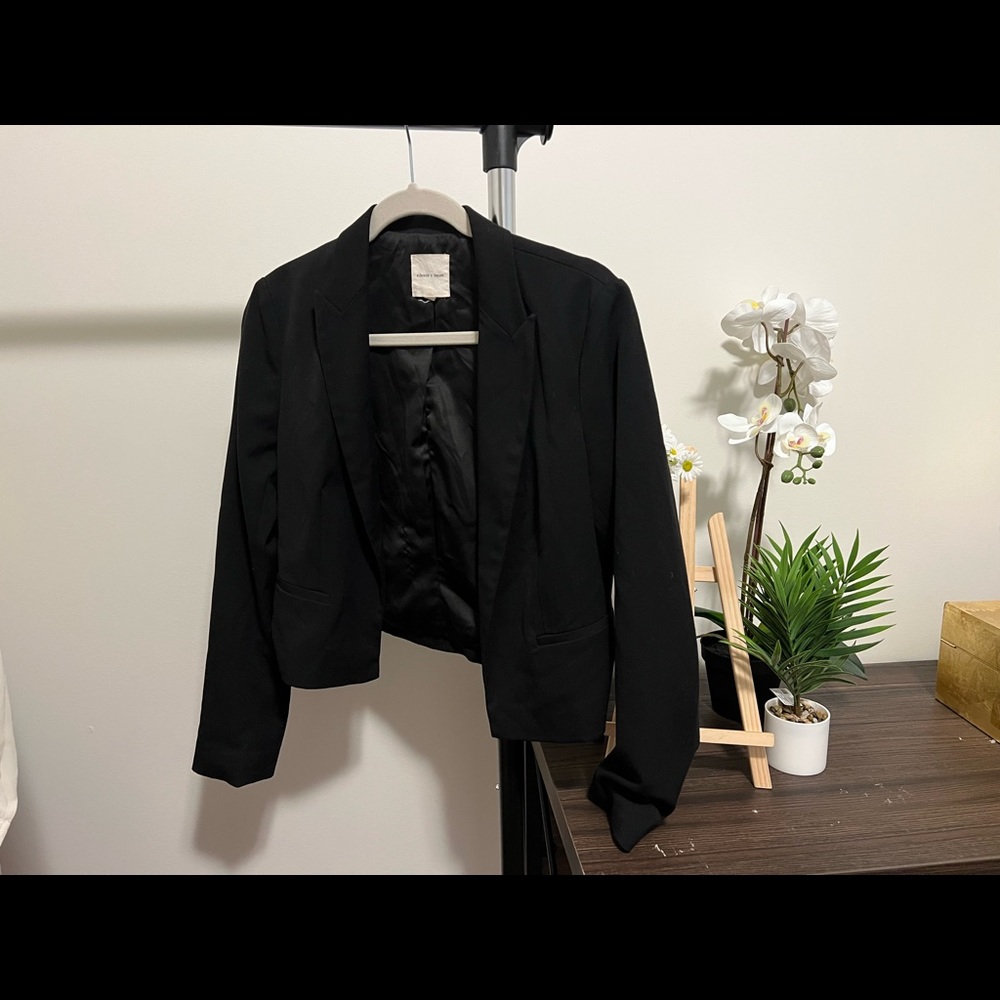 Short Black Blazer